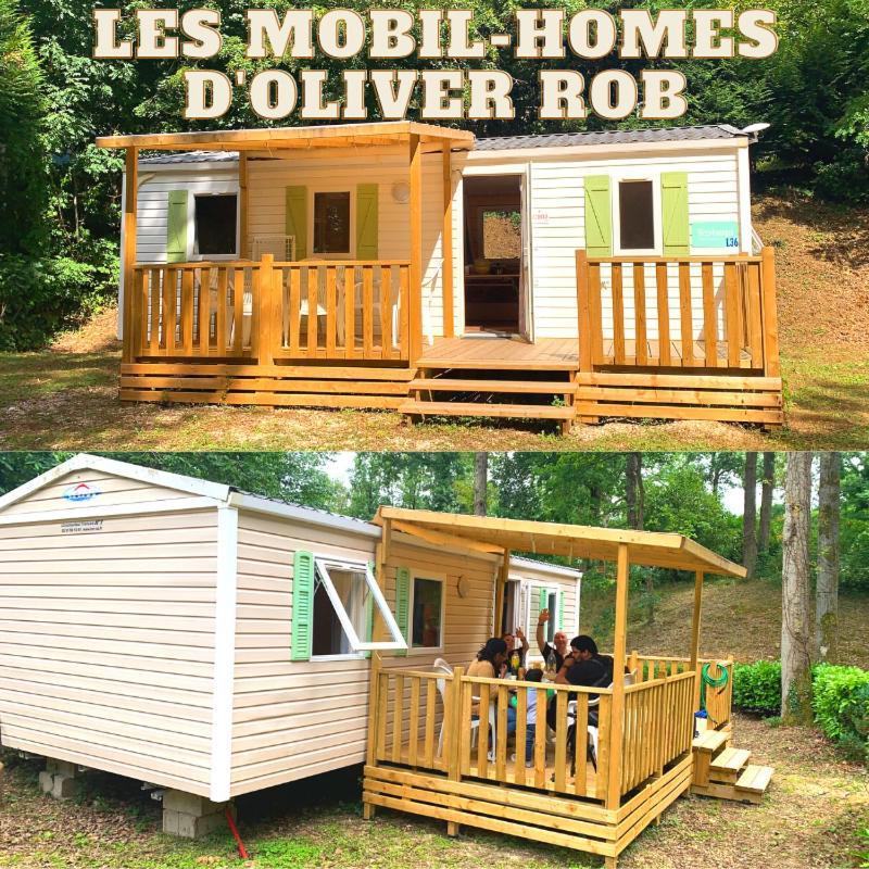 Les Mobil Homes D'Oliver Rob Saint-Cheron ภายนอก รูปภาพ