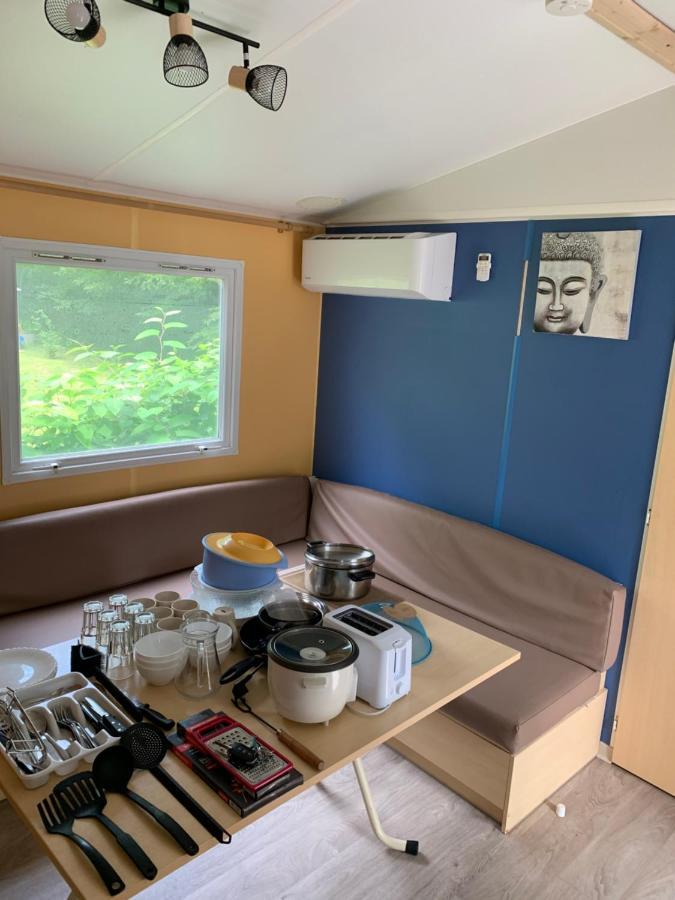 Les Mobil Homes D'Oliver Rob Saint-Cheron ภายนอก รูปภาพ