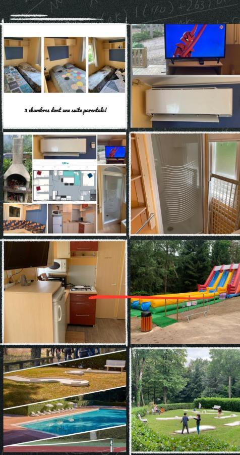 Les Mobil Homes D'Oliver Rob Saint-Cheron ภายนอก รูปภาพ